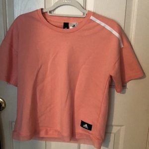Pink workout shirt